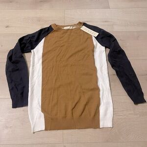 Roolee color block sweater